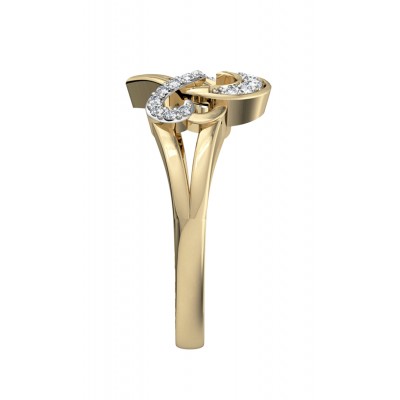 Endearing Diamond Heart Ring 